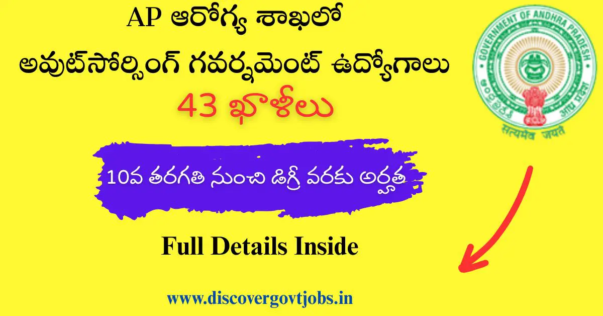 AP DCHS Outsourcing Jobs 2025