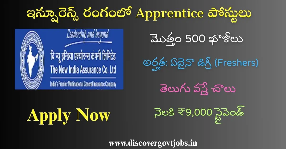 NIACL Apprentice Recruitment 2025